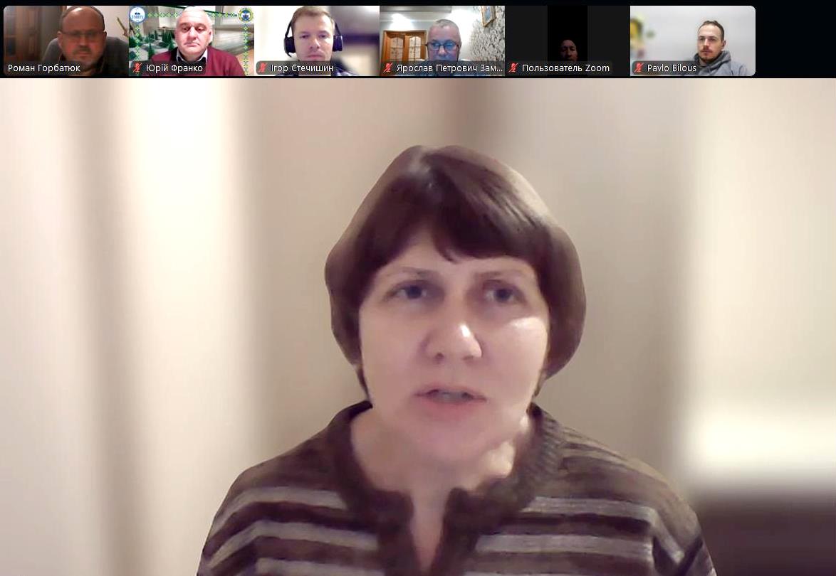 Виступає професор Кривильова О. А.